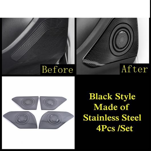 フロント ダッシュボード 通気口 ステレオ スピーカー サイド ドア オーディオ ラウドスピーカー サウンド フレーム カバー トリム 適用: トヨタ ヴェンザ/ハリアー 2021 2022 タイプA AL-PP-0390 ALの通販は