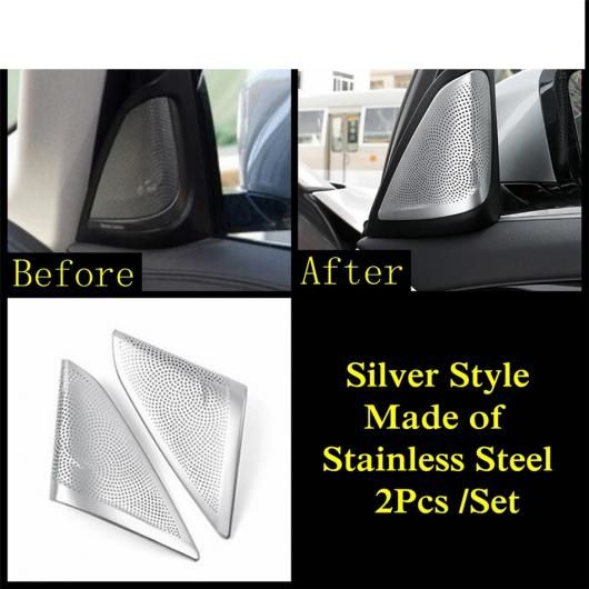 フロント リア ドア スピーカー ハンドル オーディオ A ピラー サウンド 通気口 カバー トリム アクセサリー 適用: BMW 5シリーズ セダン G30 530i 2017-2021 タイプA AL-PP-0409 ALの通販は