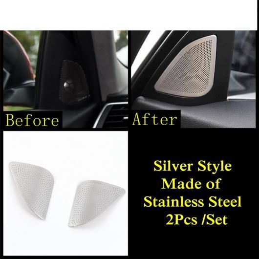 ピラー A スピーカー オーディオ ラウドスピーカー サウンド フレーム インテリア カバー トリム 適用: BMW 3シリーズ F30 320i 2013-2018 インテリア シルバー AL-PP-0490 ALの通販は 12,527円