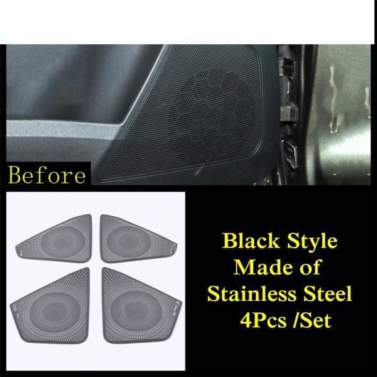 サイド ドア ステレオ スピーカー A ピラー オーディオ サウンド ラウドスピーカー ハンドル ボウル カバー トリム アクセサリー キット タイプD AL-PP-0491 AL サイド ドア ステレオ スピーカー A ピラー オーディオ サウンド