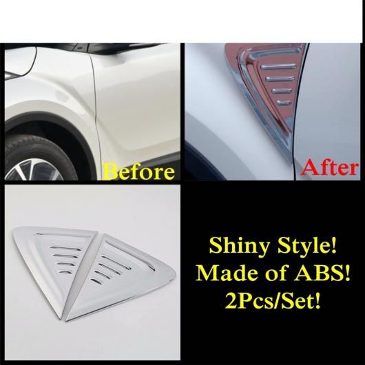 ABS クローム アクセサリー 適用: トヨタ C-HR CHR 2016-2021 バックミラー ミラー 保護 ストリップ/リア テール ライト ランプ フレーム カバー トリム タイプF AL-PP-0673 AL