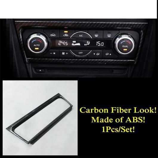 カーボンファイバー/マット アクセサリー 適用: MAZDA3 2017 2018 ドア ハンドル ウインドウ リフト ダッシュボード エア AC 吹き出し口 ギア シフト ホイール カバー トリム タイプI AL-PP-0676 AL