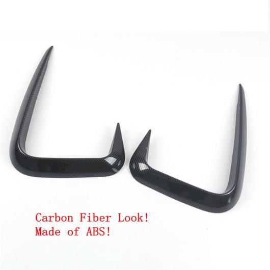 フロント バンパー フォグライト ランプ アイリッド アイブロー ストライプ カバー トリム 適用: フォード/FORD エクスプローラー 2020 2021 2022 ABS エクステリア キット アクセサリー カーボン調 AL-PP-1224 ALの通販は