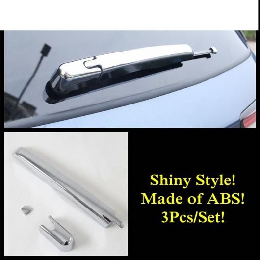 カーボンファイバー/クローム アクセサリー 適用: フォード/FORD エクスプローラー 2020-2022 リア シールド ウインドウ ウインドスクリーン レイン ワイパー カバー トリム エクステリア クロム AL-PP-1227 ALの通販は 9,488円