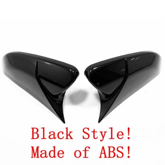 アクセサリー 適用: ホンダ シビック 2016-2019 ABS アウトサイド ドア バックミラー ミラー プロテクター シェル キャップ カバー キット トリム 2ピース タイプA AL-PP-1290 AL