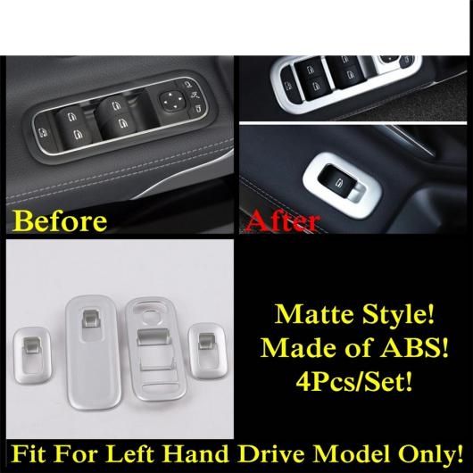 アームレスト ストレージ ボックス ピラー A スピーカー ウインドウ リフト ボタン カバー トリム ABS アクセサリー 適用: メルセデス・ベンツ A クラス W177 A200 A220 2019-2022 タイプD AL-PP-1352 AL