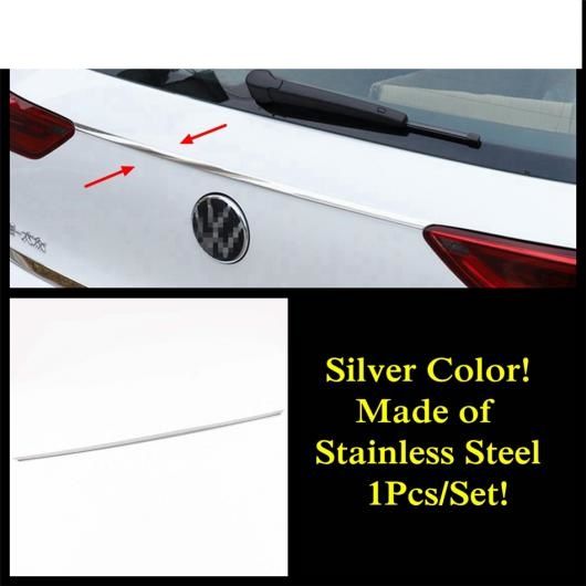 ステンレス スチール エクステリア キット リア テール トランク ドア テールゲート ストリップ カバー トリム アクセサリー 適用: VW フォルクスワーゲン/VOLKSWAGEN ゴルフ 8 MK8 タイプA AL-PP-1500 AL