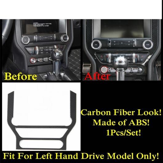 カーボン調 インテリア エア AC 吹き出し口/ウインドウ リフト ボタン/シート ベルト バックル カバー トリム 適用: フォード/FORD マスタング 2015-2021 タイプJ AL-PP-1516 ALの通販は