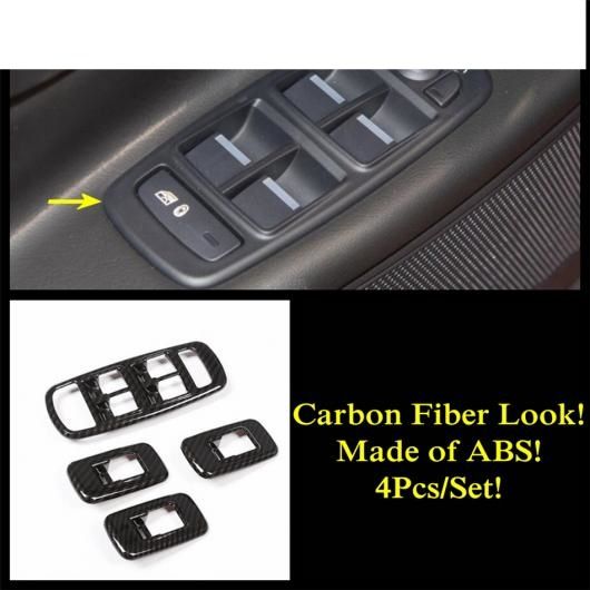 ABS カーボン調 インテリア ヘッド ライト ランプ ボタン/ステアリング ホイール フレーム カバー トリム アクセサリー 適用: ジャガー/JAGUAR XF XE 2016-2019 タイプC AL-PP-1520 AL