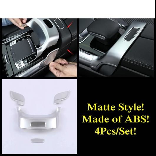 アームレスト ボックス ボタン/インナー ドア ハンドル ボウル フレーム カバー トリム ABS マット アクセサリー インテリア 適用: メルセデス・ベンツ GLA 220 H247 2021 タイプB AL-PP-1542 ALの通販は