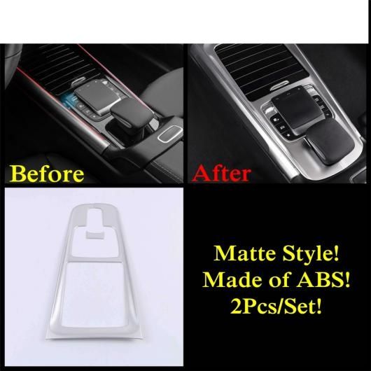 アームレスト ボックス ボタン/インナー ドア ハンドル ボウル フレーム カバー トリム ABS マット アクセサリー インテリア 適用: メルセデス・ベンツ GLA 220 H247 2021 タイプE AL-PP-1542 AL