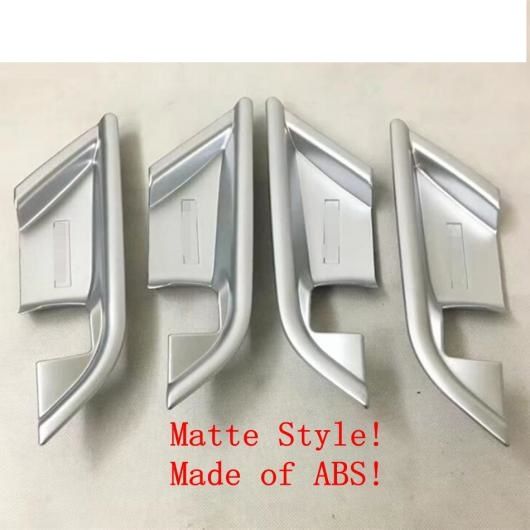 アクセサリー 適用: トヨタ カムリ 2018-2022 インサイド ドア プル ドアノブ ハンドル ボウル モールディング カバー キット ABS マット カーボンファイバー マット AL-PP-1556 AL
