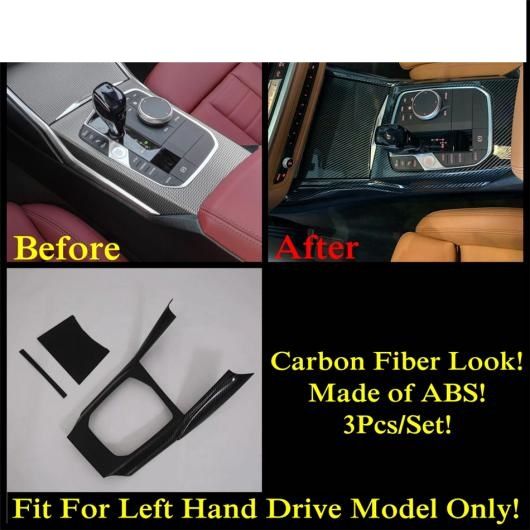 ギア シフト ヘッド ハンドル ボウル AC エア ダッシュボード パネル カバー トリム ABS カーボン調 アクセサリー 適用: BMW 3シリーズ G20 2019-2021 タイプH AL-PP-1581 ALの通販は 21,588円