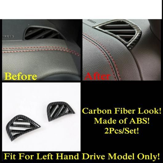 AL カーボン調 アクセサリー 適用: シボレー/CHEVROLET ブレイザー 2019-2022 ABS ステアリング ホイール ギア ダッシュボード エア AC タイプG AL-PP-1626