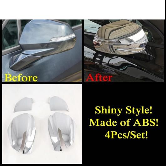 ABS クローム/カーボン調 アクセサリー 適用: シボレー/CHEVROLET ブレイザー 2019-2022 リア ビュー ミラー フロント バンパー フォグライト カバー トリム タイプA AL-PP-1629 AL