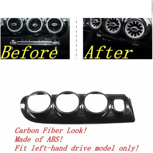 AC エア コンディション 吹き出し口 カバー トリム ABS カーボン調 インテリア アクセサリー 適用: メルセデス・ベンツ A クラス W177 A200 A220 2019-2022 タイプB AL-PP-1642 AL