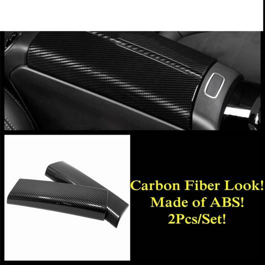 適用: メルセデス・ベンツ A クラス W177 V177 A180 A200 A220 A250 2019-2022 ABS セントラル アームレスト ストレージ ボックス カバー トリム アクセサリー カーボン調 AL-PP-1673 AL