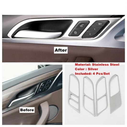 アクセサリー エア AC パネル/ドア ボウル/リフト ボタン/ヘッド/ALERT ランプ カバー トリム 適用: BMW X3 G01 2018-2022 X4 G02 2019-2022 タイプE AL-PP-1684 ALの通販は