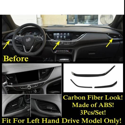 インテリア 適用: オペル/OPEL インシグニア GSI/ビュイック/BUICK リーガル 2017-2021 ハンドル ボウル AC 通気口 ギア シフト カバー トリム カーボンファイバー アクセサリー タイプB AL-PP-1705 AL