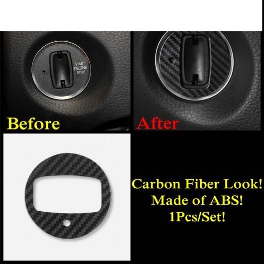ABS カーボンファイバー アクセサリー 適用: VW フォルクスワーゲン/VOLKSWAGEN トゥアレグ 2011-2018 ドリンクホルダー エア AC 吹き出し口 ヘッド ライト ウインドウ リフト ボタン カバー タイプH AL-PP-1716 AL
