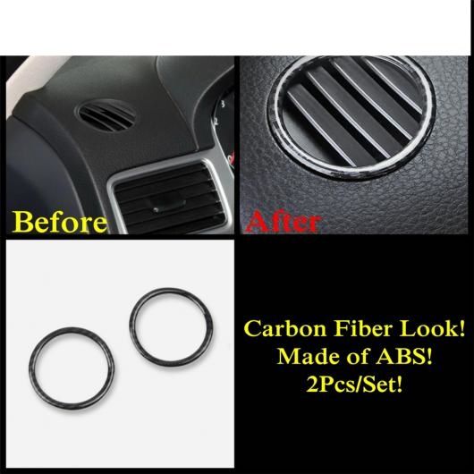 AL ABS カーボンファイバー アクセサリー 適用: VW フォルクスワーゲン/VOLKSWAGEN トゥアレグ 2011-2018 ドリンクホルダー エア AC タイプG AL-PP-1716