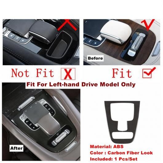 ABS カーボンファイバー インテリア キット ステアリング ホイール/ギア ボックス/エア AC カバー トリム 適用: メルセデス・ベンツ GLE GLS GLE320 450 2020 2021 タイプC AL-PP-1725 ALの通販は