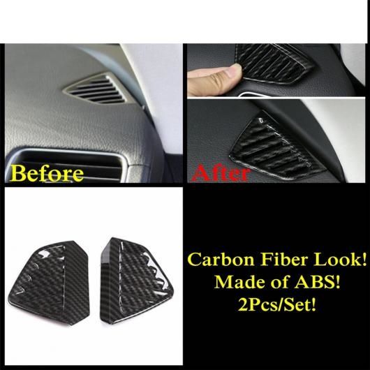 付属品 当てはめる: メルセデス・ベンツ GLE GLS GLE320 450 2020 2021 ABS 内部/真っただ中 空調設備 AC 吹き出し口 取りまかなう 刈り込み A 炭素調 AL-PP-1730 AL