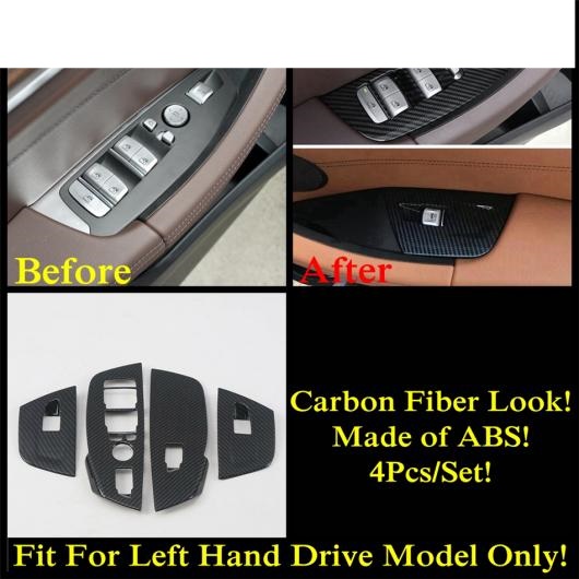 AC エア パネル ヘッド ライト ウインドウ リフト カバー トリム カーボンファイバー インテリア 適用: BMW X3 G01 2018-2022 X4 G02 2019-2021 アクセサリー タイプA AL-PP-1731 ALの通販は