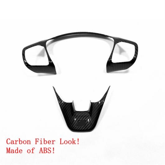 適用: フォード/FORD フォーカス MK4 2019-2022 ABS ステアリング ホイール ギア インテリア フレーム カバー キット トリム カーボンファイバー アクセサリー インテリア キット タイプA AL-PP-1763 AL