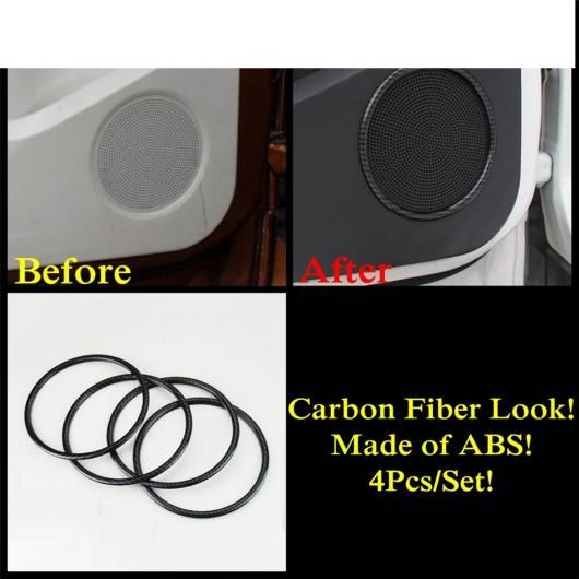 ヘッド ライト スピーカー ギア シフト ウインドウ リフト フロント フォグランプ カバー トリム カーボンファイバー アクセサリー 適用: フォード/FORD エスケープ/クーガ 2013-2019 タイプB AL-PP-1768 ALの通販は