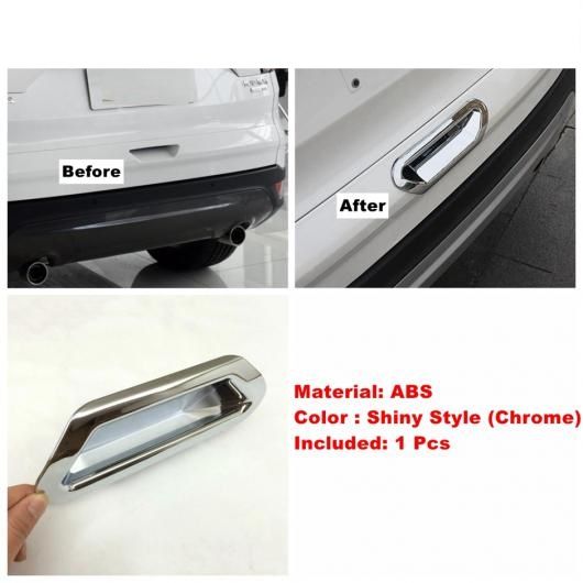 ABS クローム/カーボン調 トランク ボックス リア ドア ハンドル ボウル フレーム カバー トリム 適用: フォード/FORD クーガ/エスケープ 2013-2019 アクセサリー クロム AL-PP-1769 AL