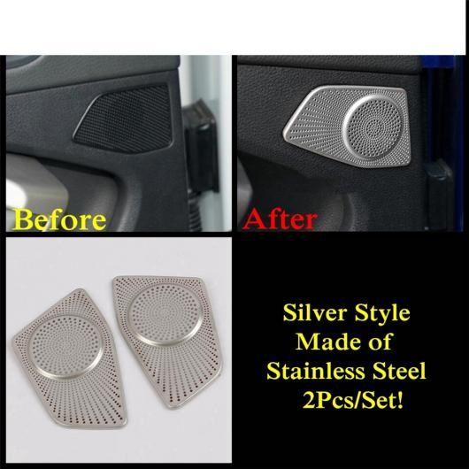 ドア スピーカー エア AC 吹き出し口 ウインドウ リフト ボタン パネル カバー トリム ステンレス スチール アクセサリー インテリア キット 適用: アウディ/AUDI Q3 F3 2019-2022 タイプG AL-PP-1778 ALの通販は