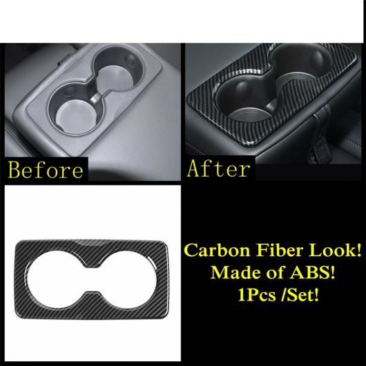 適用: ジープ/JEEP チェロキー/CHEROKEE 2016-2021 ステアリング ホイール ギア パネル ハンドル ボウル ドリンクホルダー フレーム AC エア カバー トリム カーボンファイバー モデルD AL-PP-1910 AL