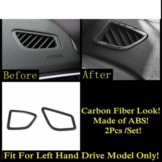 ダッシュボード フロント AC エアコン パネル カバー トリム カーボンファイバー/マット アクセサリー 適用: BMW 3 4シリーズ F30 F32 320i 2013-2018 タイプC AL-PP-1944 AL