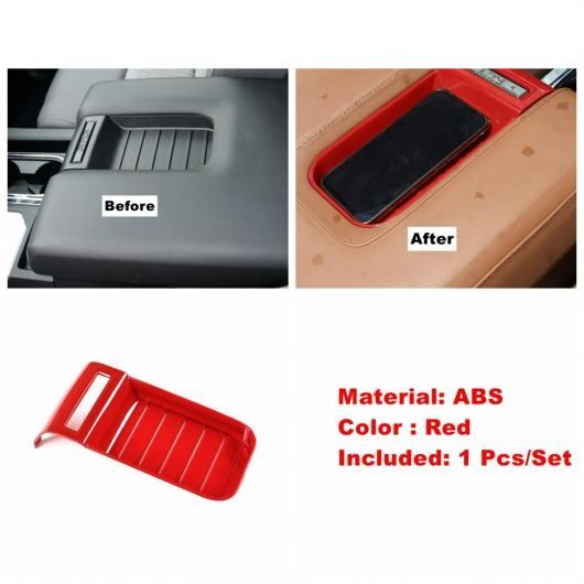 レッド アームレスト ボックス/リフト ボタン/ドア ハンドル ボウル/ギア パネル/エア AC 吹き出し口 カバー トリム 適用: トヨタ タンドラ 2014-2021 アクセサリー タイプF AL-PP-1975 ALの通販は