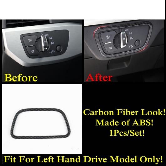 ABS カーボンファイバー インテリア キット 適用: アウディ/AUDI A4 B9/A5 2016-2020 エア AC リア トランク ボタン ギア シフト カバー トリム アクセサリー タイプC AL-PP-1978 ALの通販は 7,654円