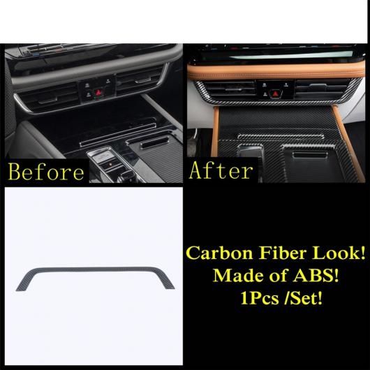 カーボンファイバー アクセサリー 適用: VW フォルクスワーゲン/VOLKSWAGEN アトラス/テラモント 2021 2022 ダッシュボード AC 通気口 ギア パネル アームレスト ボックス カバー トリム タイプJ AL-PP-2000 AL