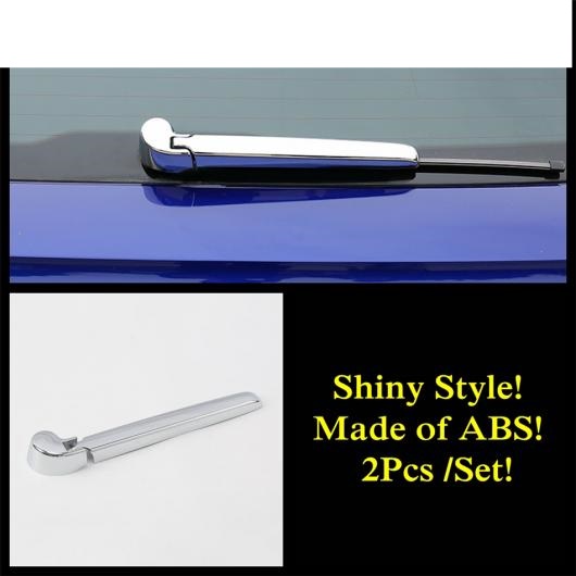 バックミラー ミラー ストリップ リア ウインドウ スパンコール レイン ワイパー ハンドル ボウル インテリア カバー トリム ABS クローム アクセサリー 適用: アウディ/AUDI Q5 F 2ピース AL-PP-2049 AL