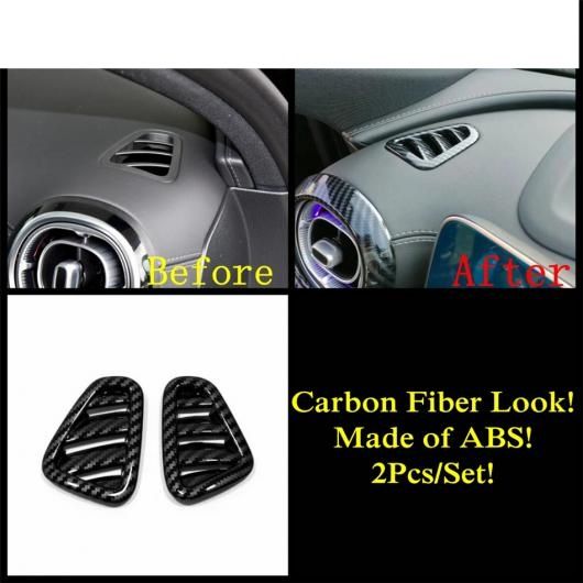 ハンド ブレーキ エア AC ウインドウ リフト ヘッド ライト スピーカー カバー トリム カーボンファイバー アクセサリー 適用: メルセデス・ベンツ C クラス W206 セダン 2022 タイプL AL-PP-2063 AL