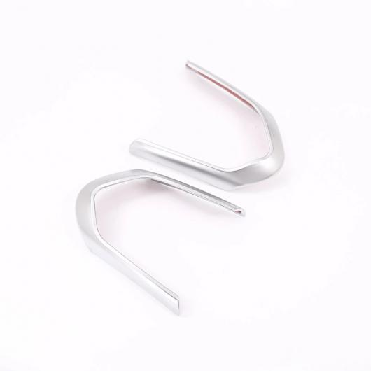適用: BMW F20 F22 F21 F30 F32 F33 F36 F06 F12 F13 X5 F15 X6 F16 M-スポーツ カーボンファイバー ABS ステアリング ホイール 装飾 フレーム トリム シルバー AL-PP-2220 AL
