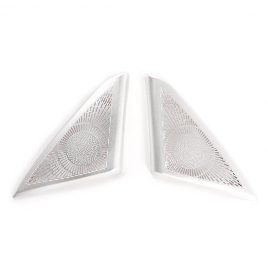 適用: BMW 7シリーズ F01 F02 F03 F04 2009-2014 アクセサリー アルミニウム 合金 インテリア トリム ドア オーディオ スピーカー カバー ステッカー 装飾 シルバー AL-PP-2560 AL 11,683円