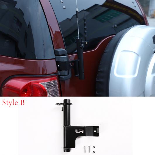 適用: トヨタ FJ クルーザー 2007-2021 テールゲート ヒンジ FLAGPOLE スポットライト アンテナ ブラケット ホルダー オフ-ロード オート エクステリア アクセサリー タイプB AL-PP-2675 AL