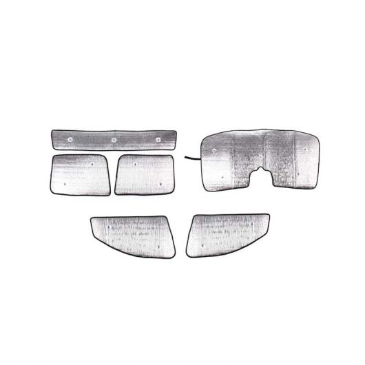 適用: フォード/FORD MAVERICK 2022 フロント リア サイド 日焼け止め ウインドウ サンシェード カバー オート サン シェード プロテクター シールド 保護 カバー 6ピース AL-PP-2949 AL