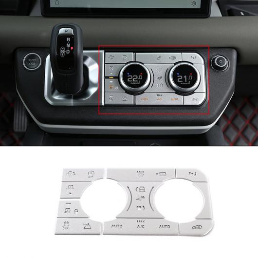 適用: ランド ローバー/ROVER DEFEND 110 2020-2021 アルミニウム センター コンソール エア-コンディション ボタン パッチ 装飾 ステッカー アクセサリー 10ピース AL-PP-3292 ALの通販は 13,140円