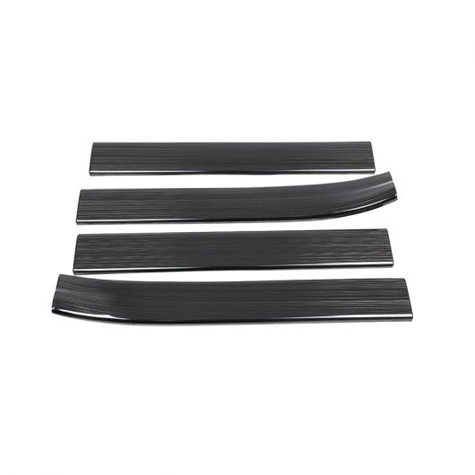 適用: トヨタ 86 スバル BRZ 2012-2020 ドア シル トリム スカッフ プレート ペダル プロテクター カバー ステンレス スチール パーツ ブラック AL-PP-3425 AL