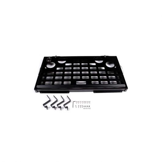 アルミニウム 合金 テールゲート テーブル リア トランク ドア テーブル ストレージ カーゴ ラック 折り畳み式 バック シェルフ 適用: ハの通販は
