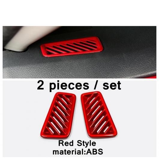 AL ドア ハンドル パネル/シート アジャスター スイッチ ボタン/ダッシュボード スクリーン カバー トリム レッド インテリア 適用: タイプ12 AL-PP-4074