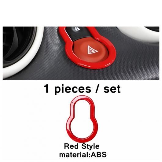 AL ABS インテリア パーツ 適用: スマート 453 フォーツー用 2015-2021 ワーニング ライト/センター コントロール ギア シフト パネル/リア タイプ5 AL-PP-4112