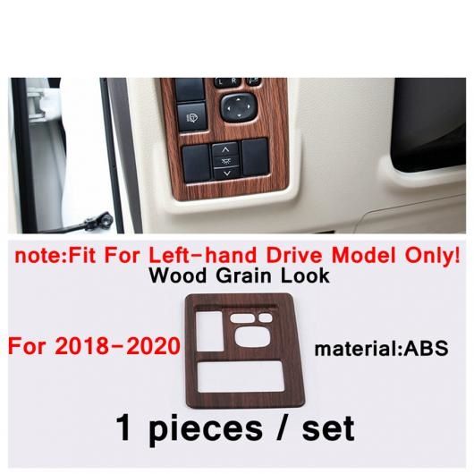 木目調 インテリア パーツ 適用: トヨタ ランドクルーザー プラド FJ150 150 2010-2020 ドア ハンドル ボウル/A ピラー ポスト カバー トリム タイプ2 AL-PP-4141 AL