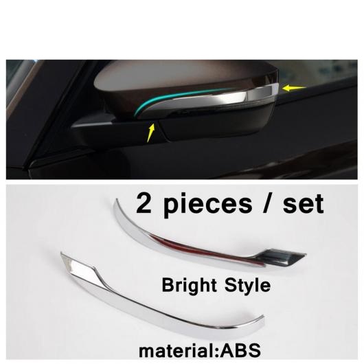 自動車 フロント フォグライト フォグライト ランプ アイリッド アイブロー/リア ウインドウ ワイパー カバー トリム 適用: シュコダ コディアック 2017-2021 クローム アクセサリー タイプA AL-PP-4219 AL